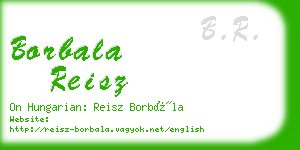 borbala reisz business card